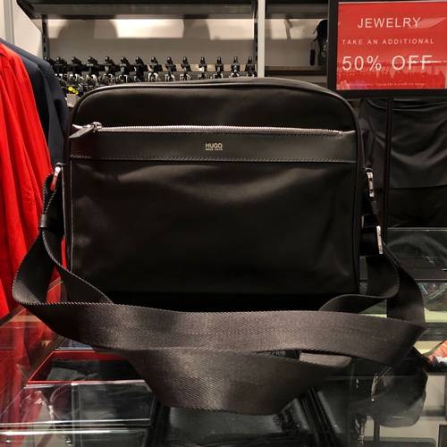 Hugo Boss雨果博斯男士推荐拉链商务包公文包电脑包斜挎包上班包