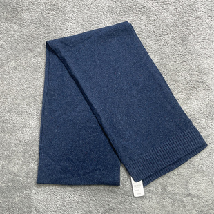 Brooks Brothers布克兄弟下雪温暖氛围感复古纯羊毛小围巾围脖