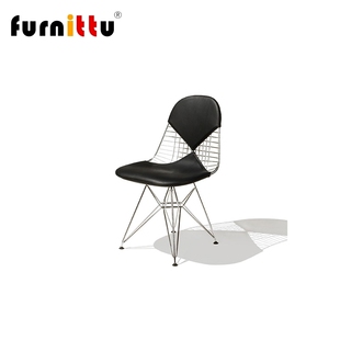 furnittu设计师家具 eames wire chair/伊姆斯铁丝椅 埃菲尔餐椅