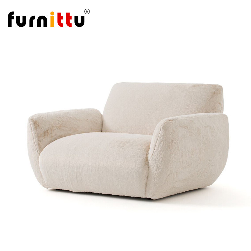 furnittu创意设计师家具北欧极简设计SPOGANO/斯波加诺沙发扶手椅