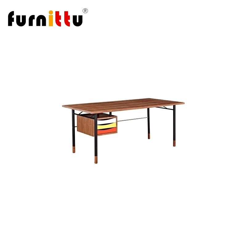 实木设计师家具写字台