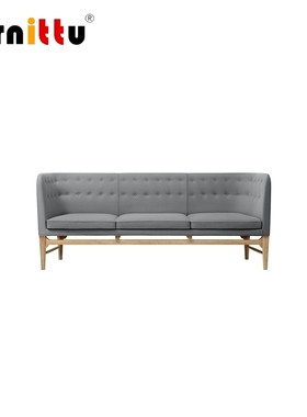 furnittu北欧实木 设计师家具 mayor sofa/市长沙发 进口布艺沙发