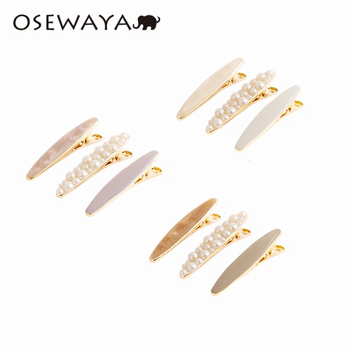 OSEWAYA椭圆鸭嘴夹瓜子贝壳边夹