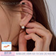 OSEWAYA耳夹日系小巧锆石空气感无耳洞耳环女百搭小众简约耳饰品