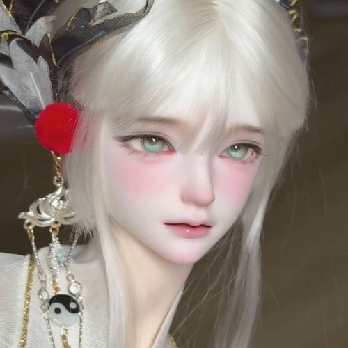 BJD小王子4分男娃树脂素头