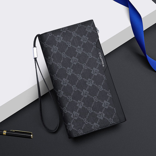 英皇保罗钱包男款2026新款卡包钱夹长款时尚多功能出国手拿包礼物