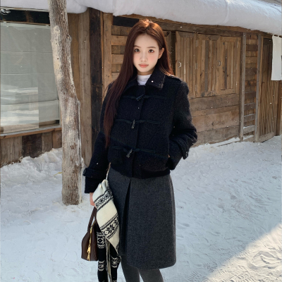 橘子树在哪儿牛角扣圈圈呢外套女