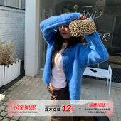 橘子树在哪儿韩系软糯针织开衫 女秋季 设计感外穿显瘦气质百搭上衣