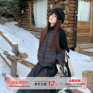 橘子树在哪儿冬季修身轻薄羽绒服女运动内胆显瘦外套小个子巨好看