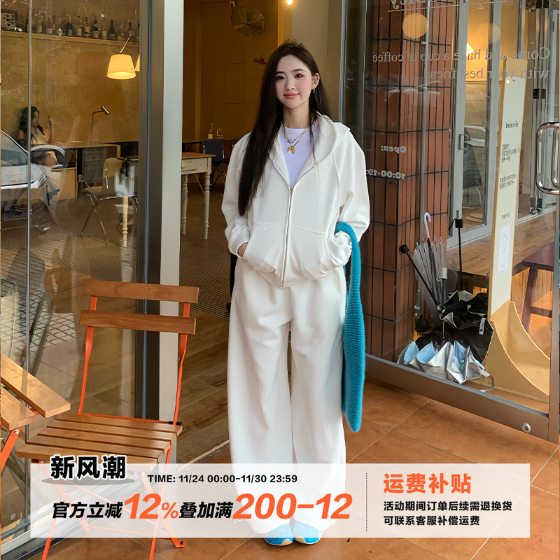 橘子树在哪儿运动风套装女秋季