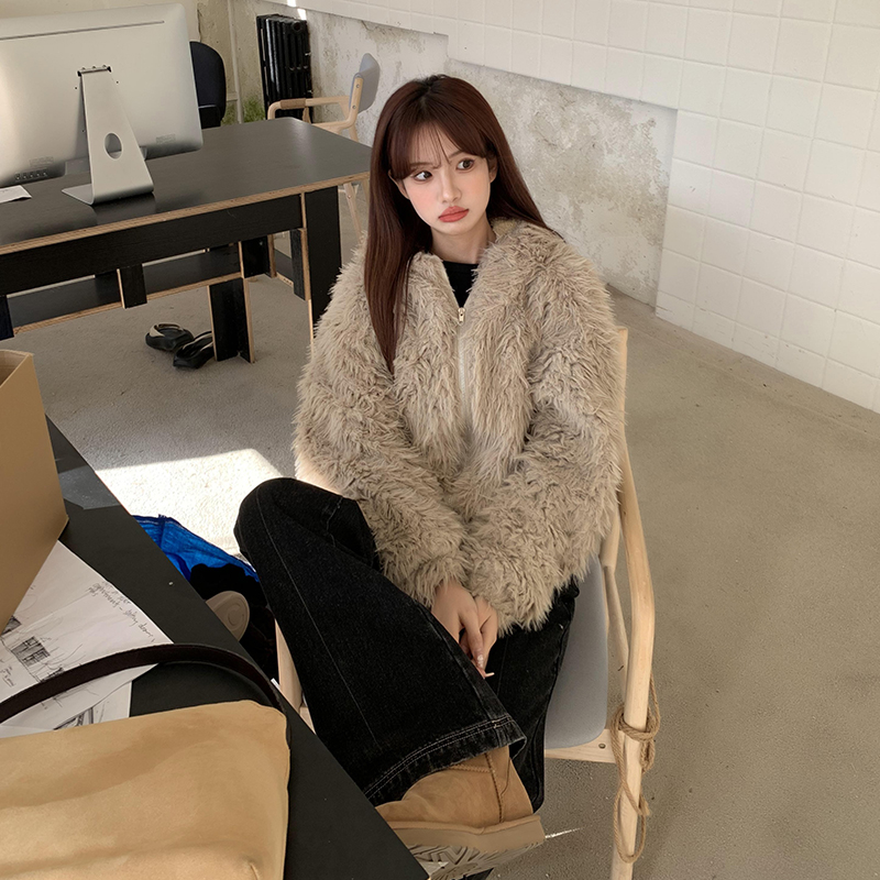 橘子树在哪儿可爱兔耳朵连帽外套