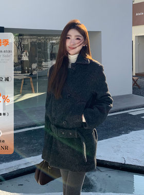 橘子树在哪儿韩系夹棉毛呢大衣女