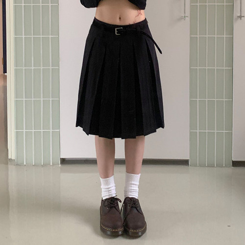 橘子树在哪儿黑色五分半身裙女春