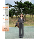 橘子树在哪儿韩系松弛感套装女秋季连帽卫衣外套抽绳休闲裤两件套