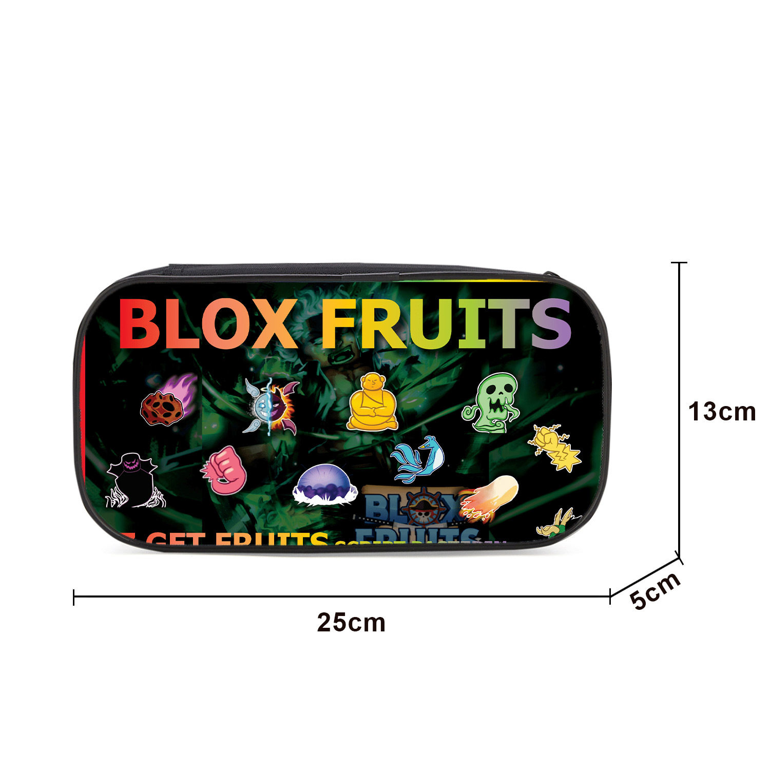 新品印花ROBLOX blox fruits游戏周边背包卡通轻便中小铅笔袋,文具电教/文化用品/商务用品,笔袋,淘宝优惠券,粉丝福利购,淘宝优惠卷