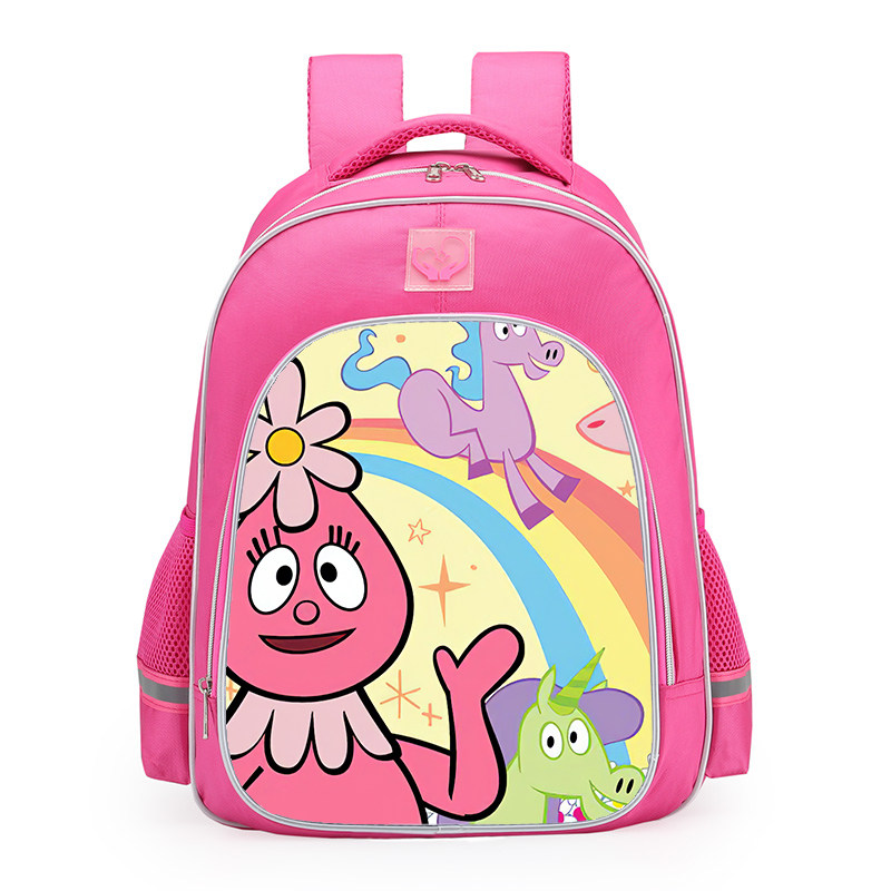 夜间守护Yo Gabba Gabba Land反光书包学生大容量耐磨抗造双肩包,文具电教/文化用品/商务用品,学生书包,淘宝优惠券,粉丝福利购,淘宝优惠卷