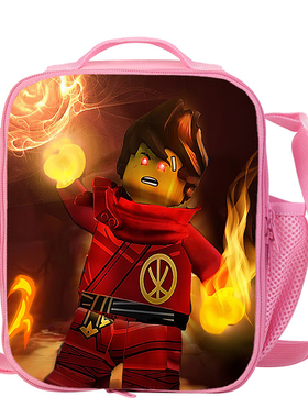 卡通印花竖款餐包-乐高LEGO Ninjago Season5周边系列