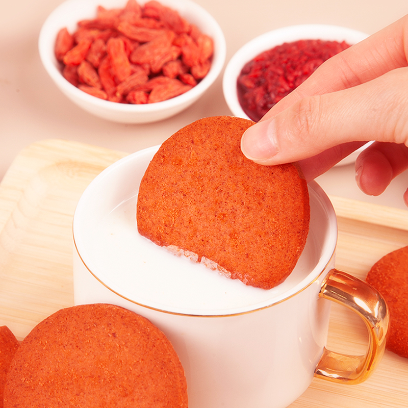 唐人福无糖红稗富铁饼干红养饼干糖尿人专用孕期营养小零食含叶酸