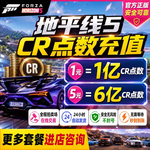 地平线5CR点数24小时自动发货