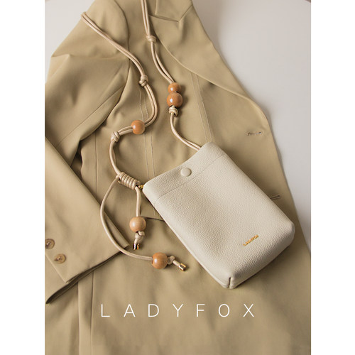 Ladyfox夏季迷你小包真皮