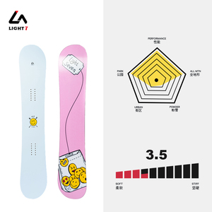 【Crazyx雪具】Light7滑雪单板AROMA滑雪板饺子皮22-23雪季新款女