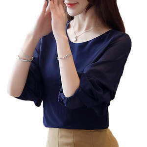 女短袖2021夏季新款韩版仙女雪纺衫