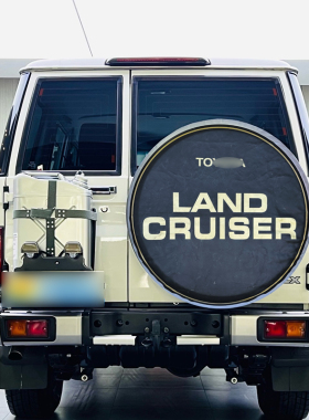 适用于丰田兰德酷路泽LC71 70 76 79改装备胎罩装饰轮胎保护套罩