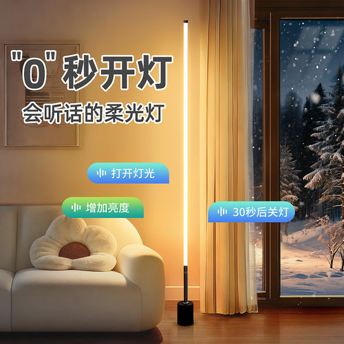 【0秒开灯】会听话的床头落地灯