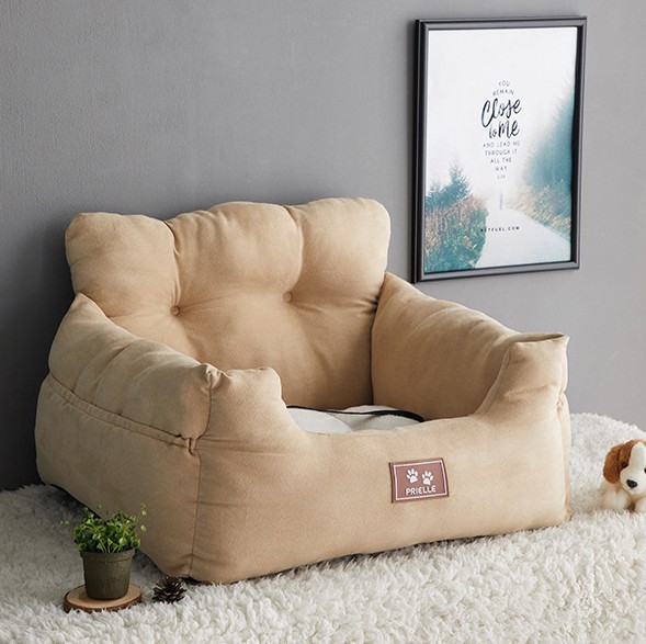 韩版车用家用宠物垫狗窝猫窝泰迪比熊车载垫狗床安全座椅四季便携