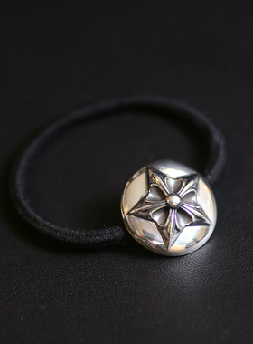 五角星手环朋克风老银匠