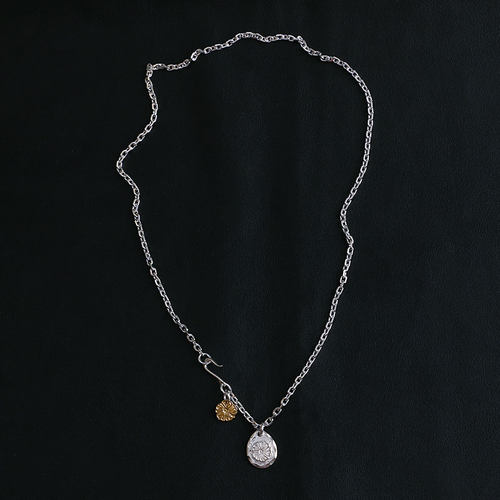 一休老银匠纯银菊地健花饼套装