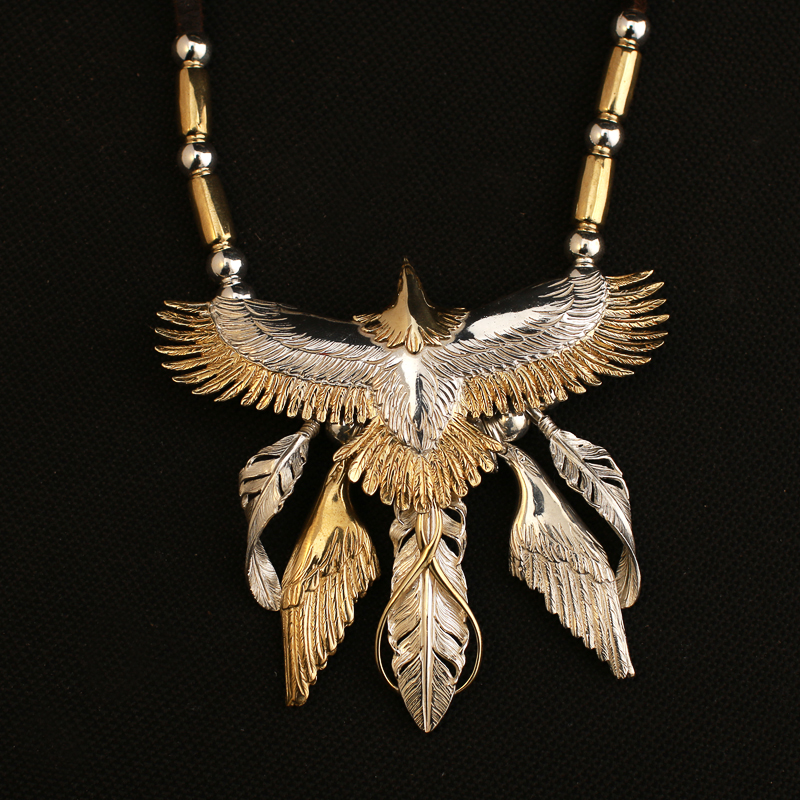 一休高桥吾郎925纯银吊坠