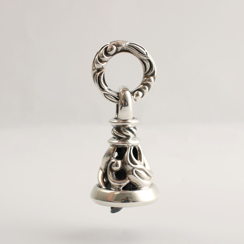 镂空铃铛吊坠纯手工挂件饰品