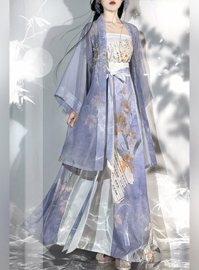 新款夏季雪纺宋制汉服性价比