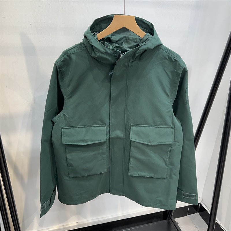 Timberland/添柏岚春夏男装连帽休闲宽松户外工装秋季夹克A2PD8