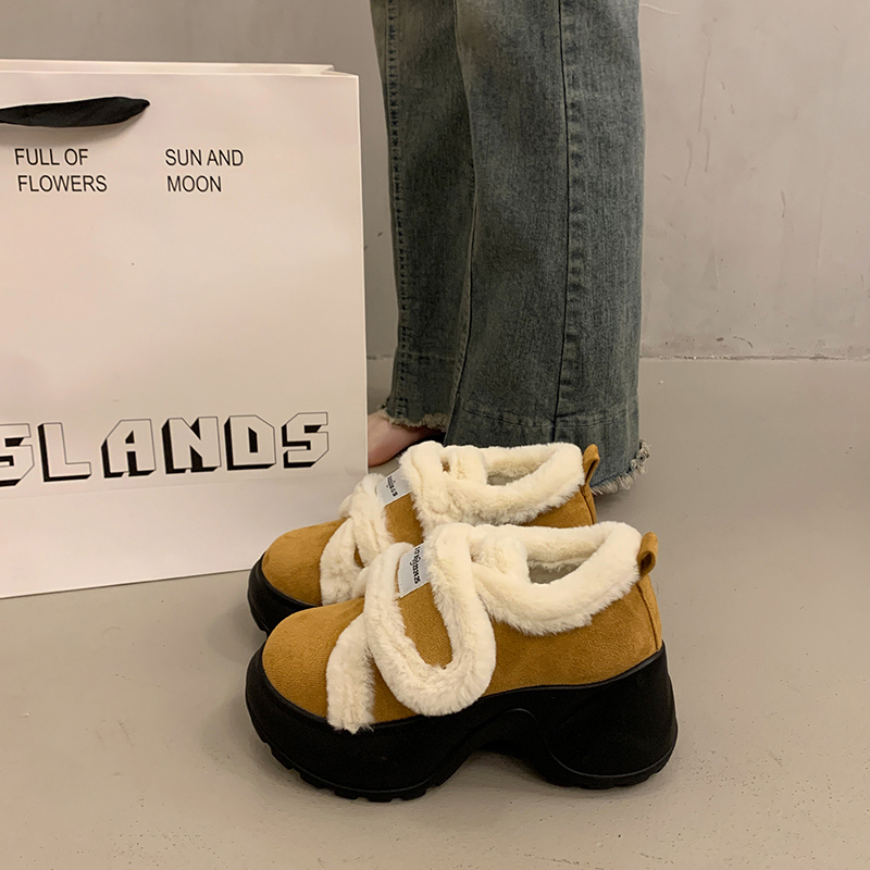 永希女鞋时尚气质雪地靴