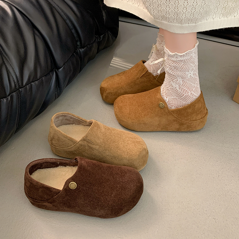 永希女鞋时尚百搭乐福鞋