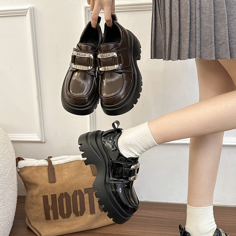 永希女鞋一脚蹬通勤单鞋