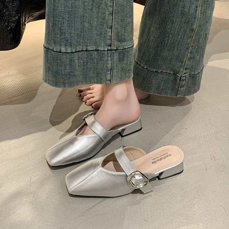 永希女鞋配裙子气质单鞋