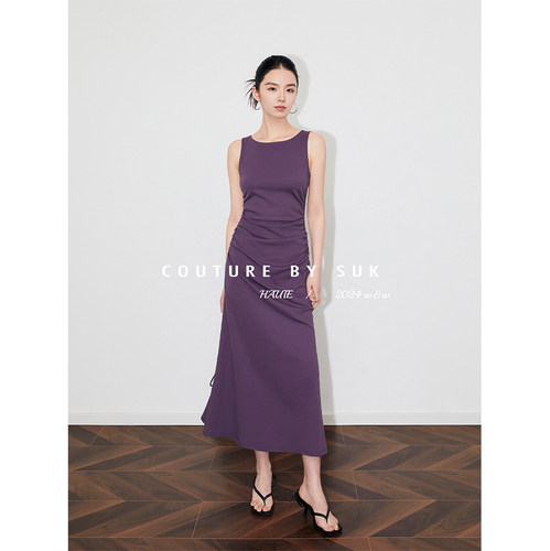 夏天小众设计新款针织时尚连衣裙