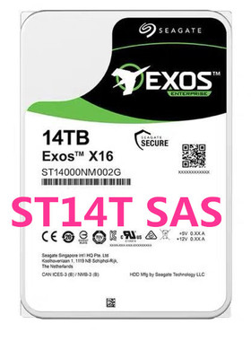 原装ST14000NM002G ST14TB SAS 7200转256M企业级服务器14T硬盘