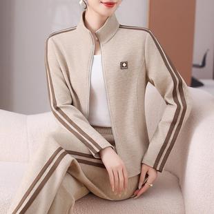 时尚 春秋季 立高级感减龄气质卫衣小个子休闲领运 2519装 动服套13