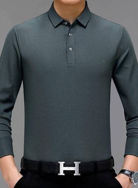 223秋新0款165-B中青年长袖T恤季时尚休闲色山羊绒体恤打底衫纯爸