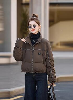 设计感短款面款包羽白绒服女冬202ZYI6316K4季新高端洋气加厚保暖