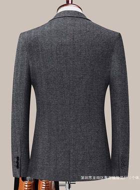 2025秋冬款男士羊毛西装外新套羊毛呢年绅士休2822-L闲件正装礼服