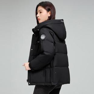 8816女同款 正品 时0尚男51 2052冬新款 个子国标9白鸭 羽绒服女短款