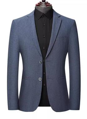 1123-L022薄装款外套高端商务上衣正西服男士春秋单件休闲新款西