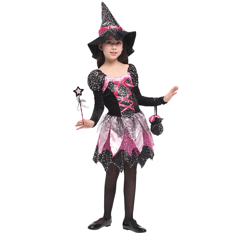 万圣节巫婆服装安迪尼女童
