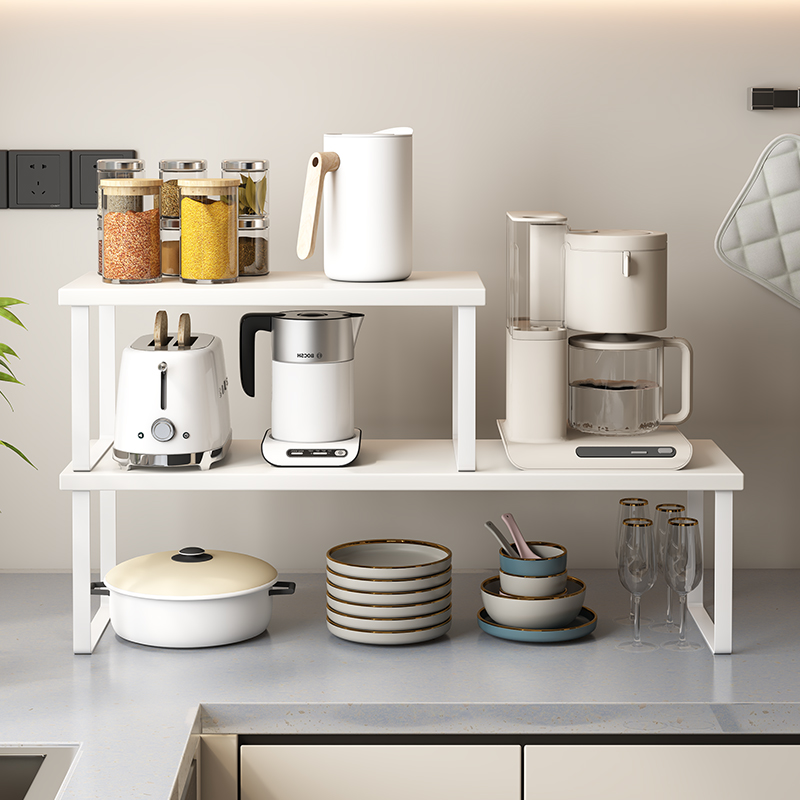 螺丝安装单层置物架铁艺现代简约