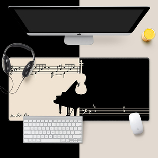 个性小众音乐大师GMK Maestro deskmats滑鼠标垫超大键盘加厚垫子